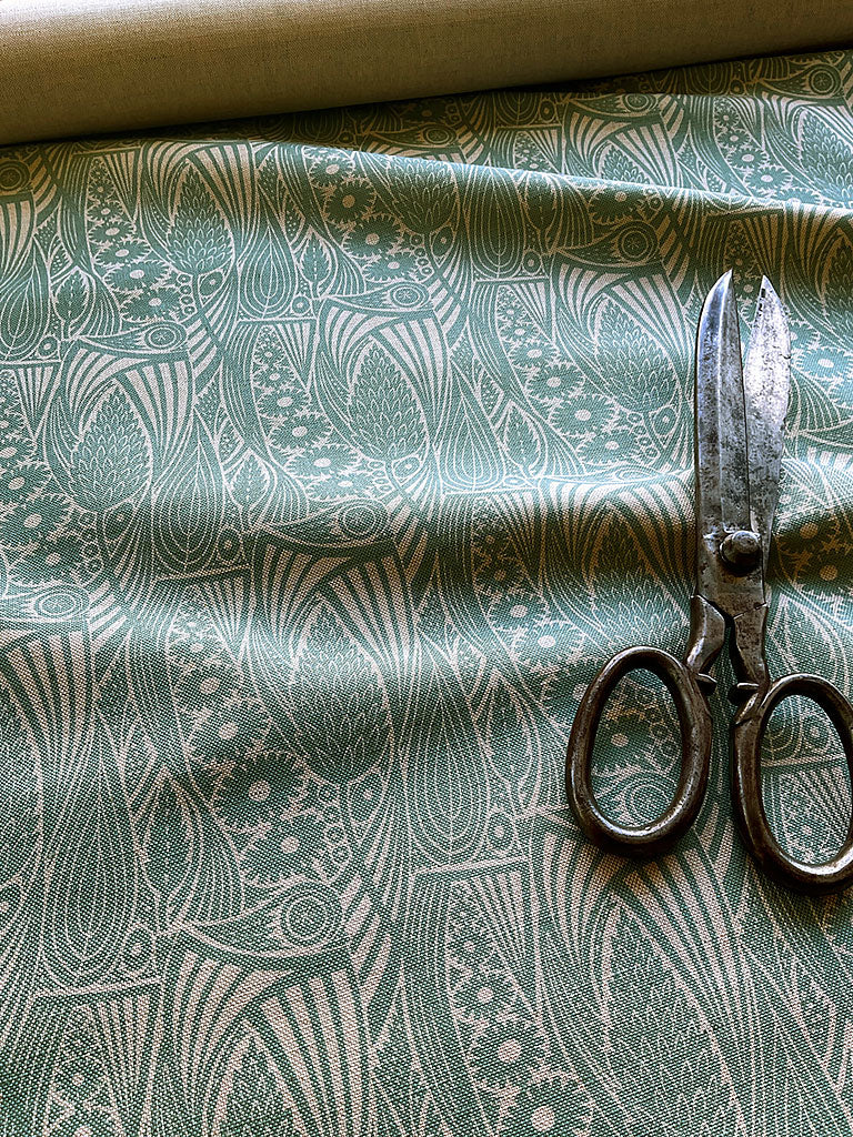 Meadow Grass fabric - Angie Lewin (sample room) - St. Jude's Fabrics & Wallpapers