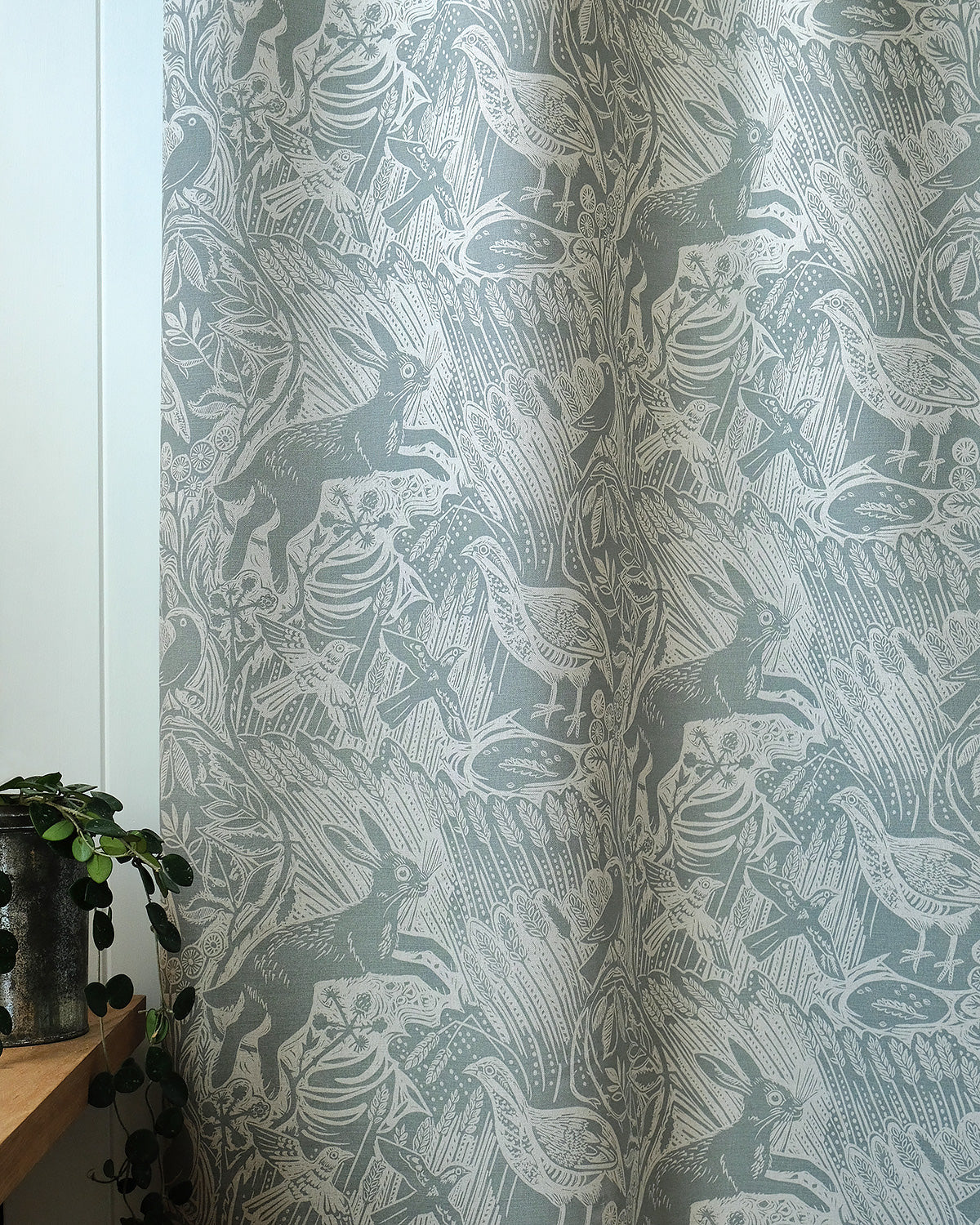 Harvest Hare fabric - Mark Hearld - St. Jude's Fabrics & Wallpapers