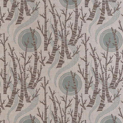 Birch Tree Sun fabric