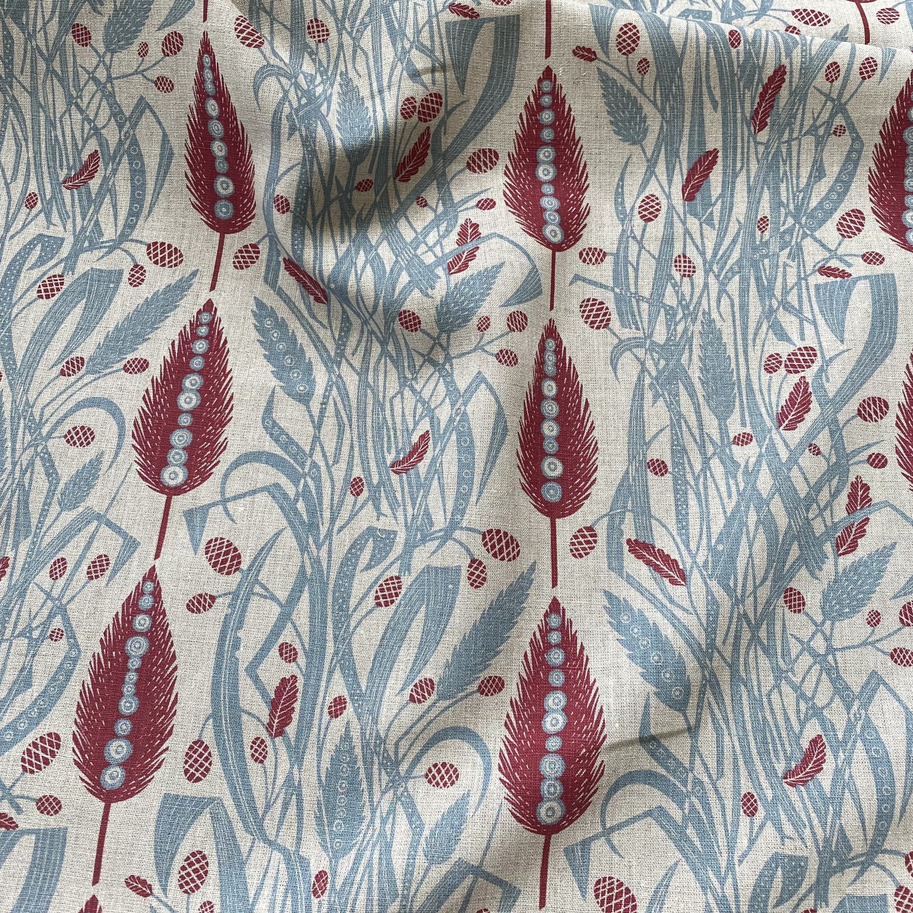 Meadow's Edge fabric - Angie Lewin - St. Jude's Fabrics & Wallpapers