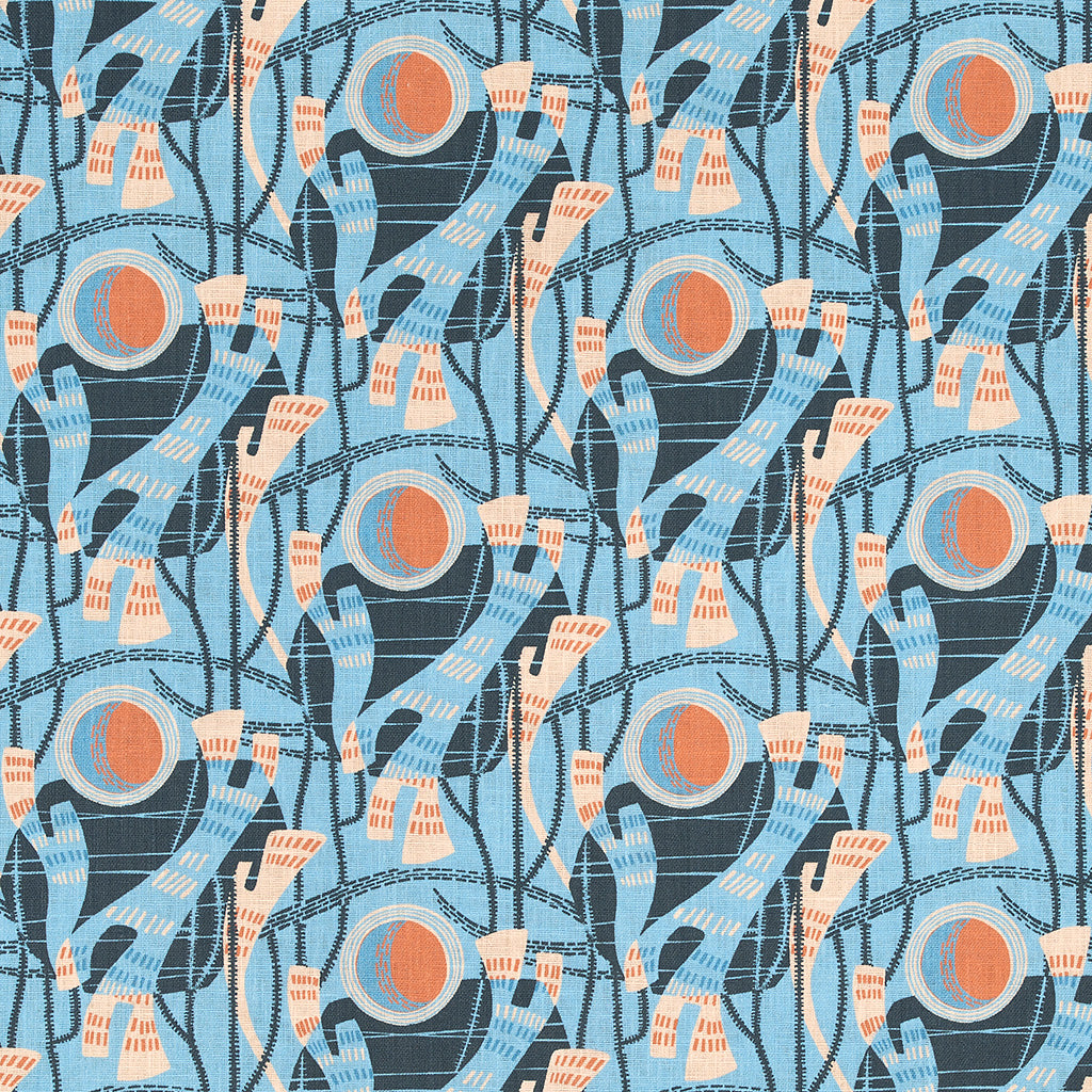 The Island fabric - Angie Lewin - St. Jude's Fabrics & Wallpapers