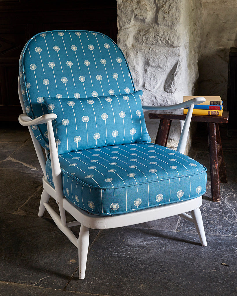 Dandelion Two fabric - Angie Lewin (sample room) - St. Jude's Fabrics & Wallpapers