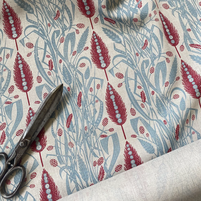 Meadow's Edge fabric - Angie Lewin (sample room) - St. Jude's Fabrics & Wallpapers