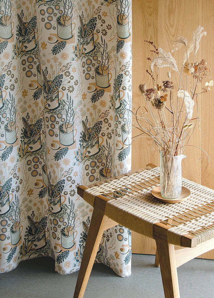 Nature Table fabric - Angie Lewin (sample room) - St. Jude's Fabrics & Wallpapers