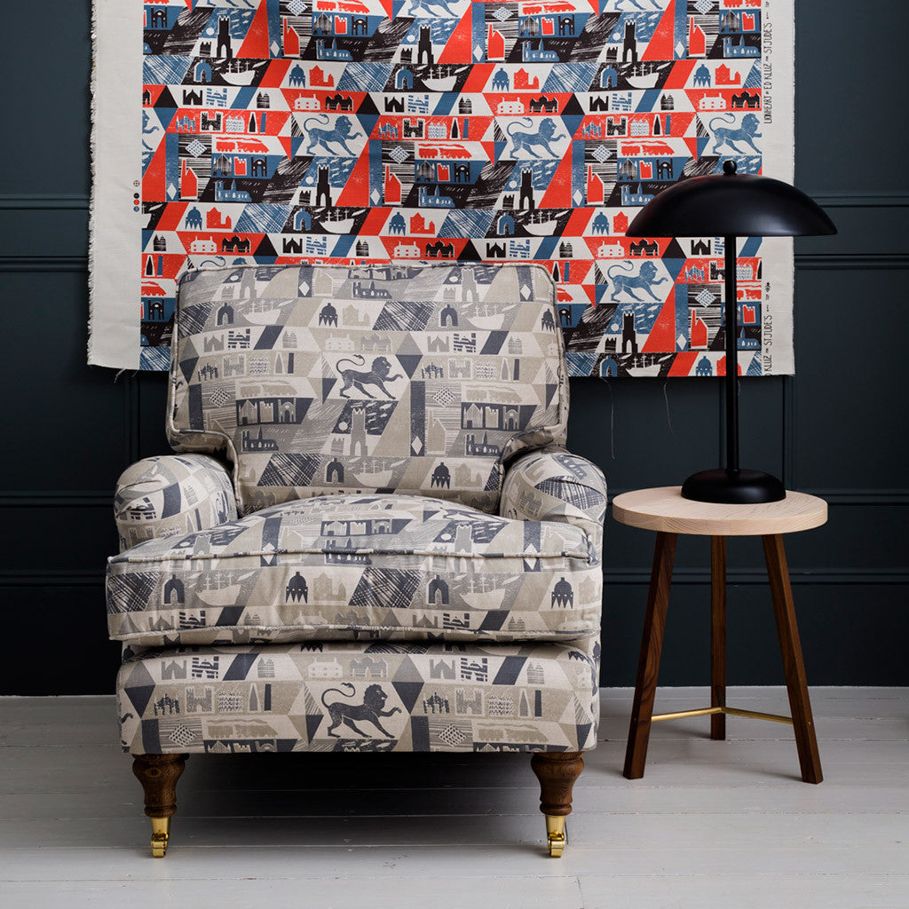 Lionheart fabric - Ed Kluz - St. Jude's Fabrics & Wallpapers
