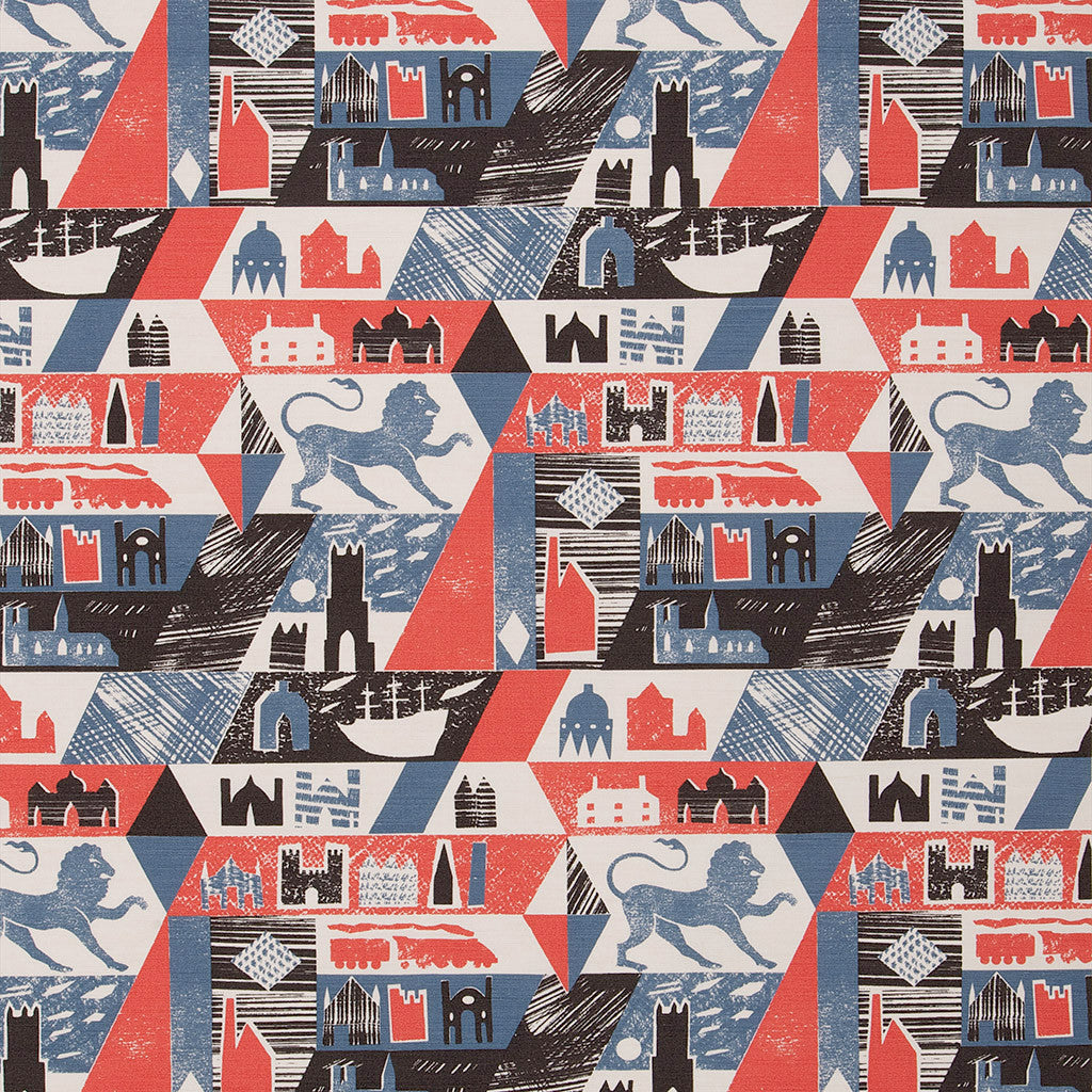 Lionheart fabric - Ed Kluz - St. Jude's Fabrics & Wallpapers