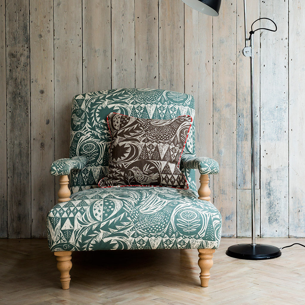 Bird Garden fabric - Mark Hearld - St. Jude's Fabrics & Wallpapers