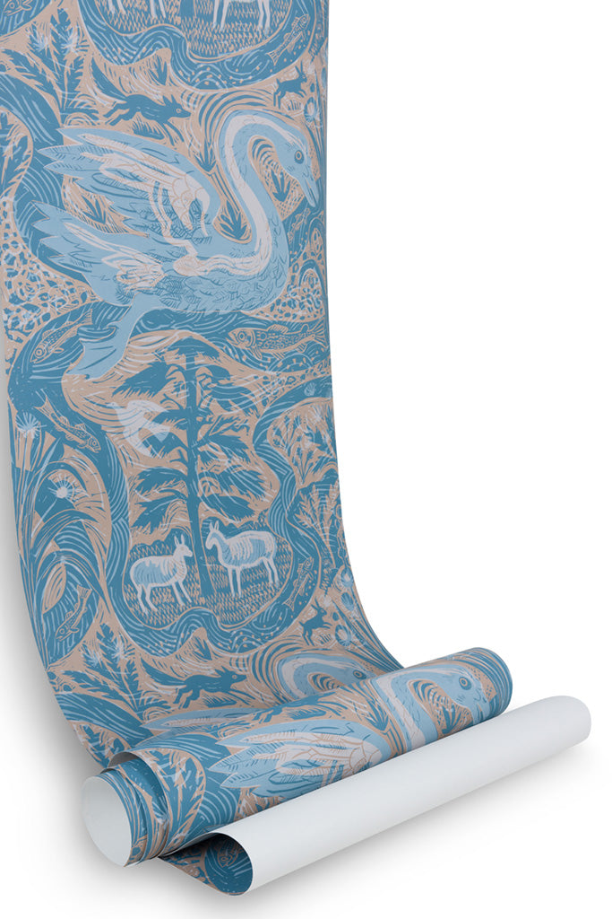Compton Verney wallpaper - Mark Hearld - St. Jude's Fabrics & Wallpapers