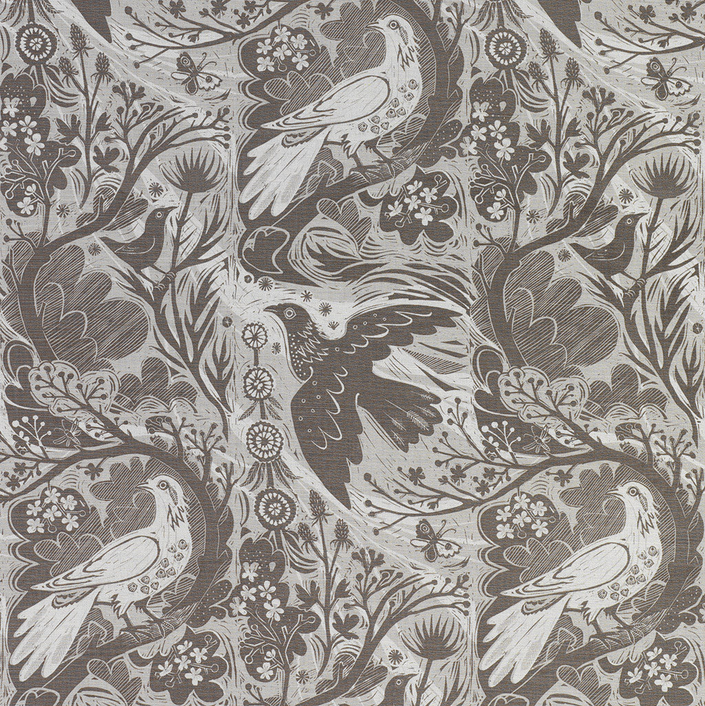 Doveflight fabric - Mark Hearld - St. Jude's Fabrics & Wallpapers
