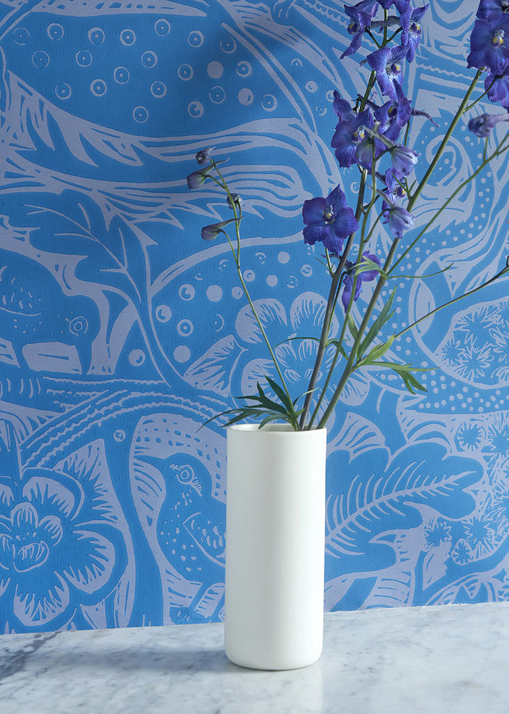 Wren wallpaper - Mark Hearld - St. Jude's Fabrics & Wallpapers
