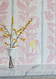 Monkeys and Birds wallpaper - Sheila Robinson - St. Jude's Fabrics & Wallpapers