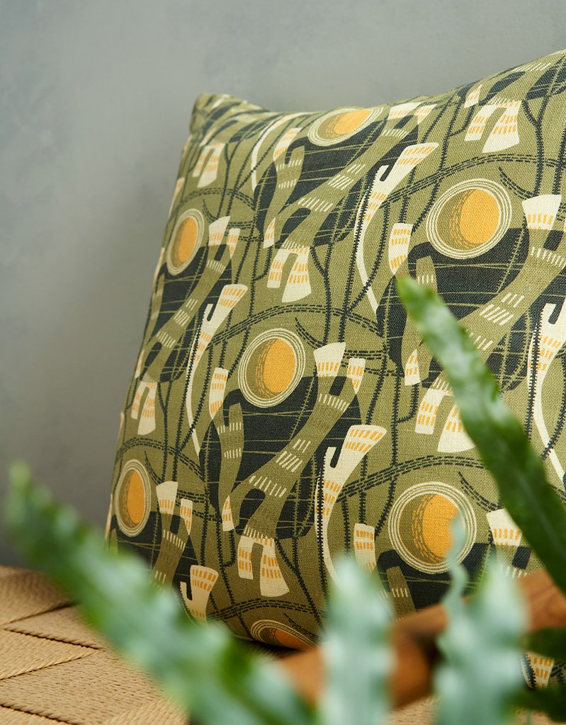 The Island fabric - Angie Lewin - St. Jude's Fabrics & Wallpapers