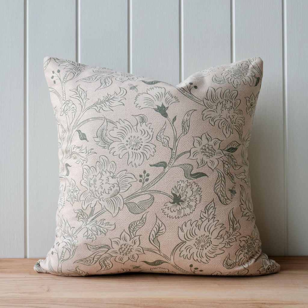 French Flowers - 45cm cover - Emily Sutton - St. Jude's Fabrics & Wallpapers