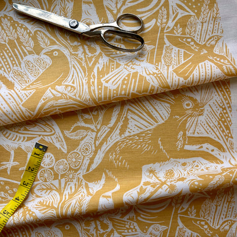 Harvest Hare fabric