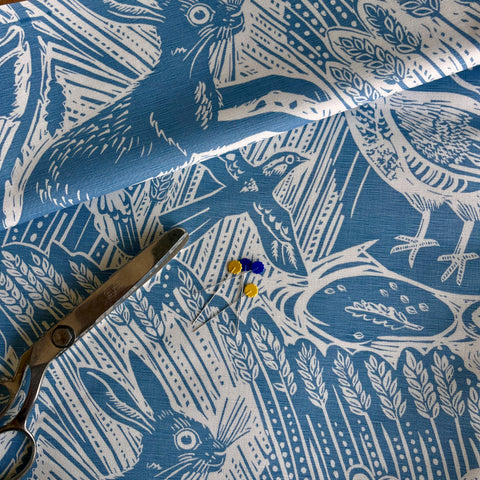 Harvest Hare fabric