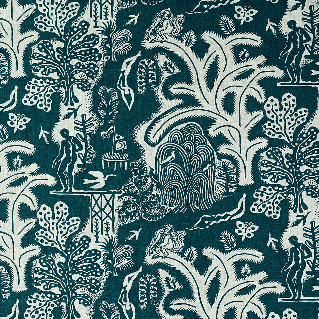 The Diver fabric - Michael Kirkman - St. Jude's Fabrics & Wallpapers