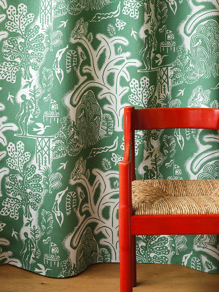 The Diver fabric - Michael Kirkman (sample room) - St. Jude's Fabrics & Wallpapers