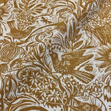 Squirrel and Sunflower fabric