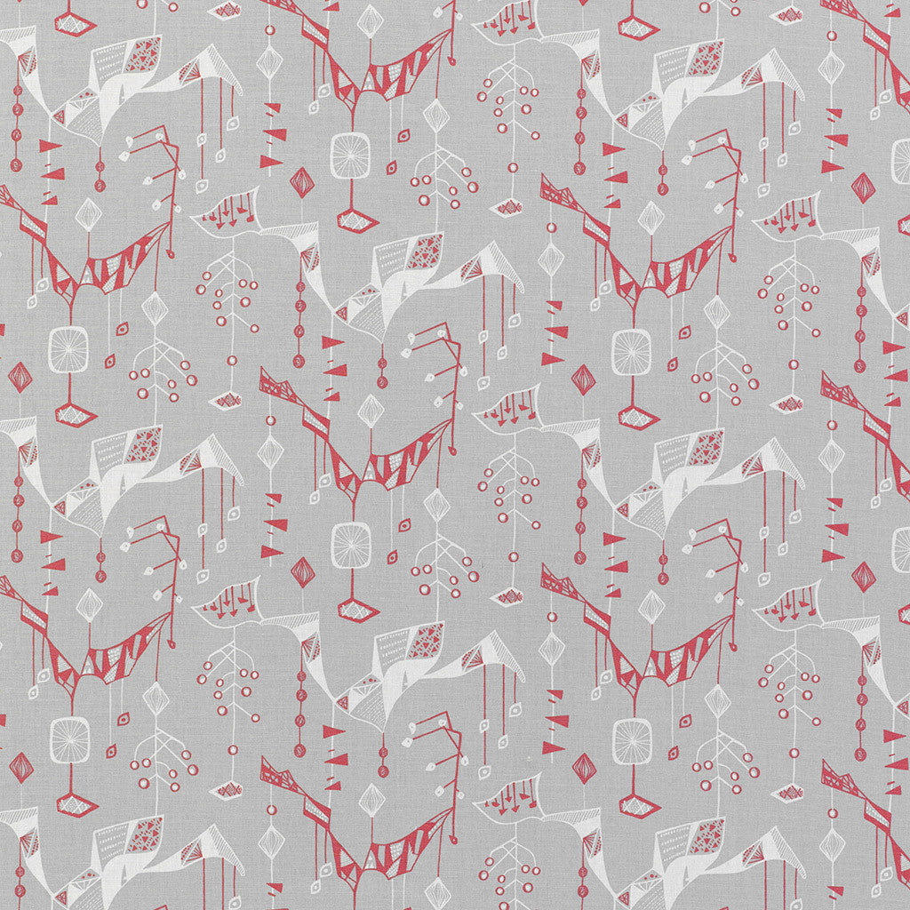 Treehouse fabric - Alice Stevenson (sample room) - St. Jude's Fabrics & Wallpapers