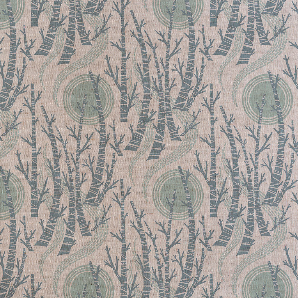 Birch Tree Sun fabric - Angie Lewin - St. Jude's Fabrics & Wallpapers