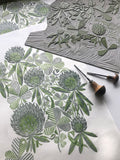 Clover - 40cm cover - Angie Lewin - St. Jude's Fabrics & Wallpapers