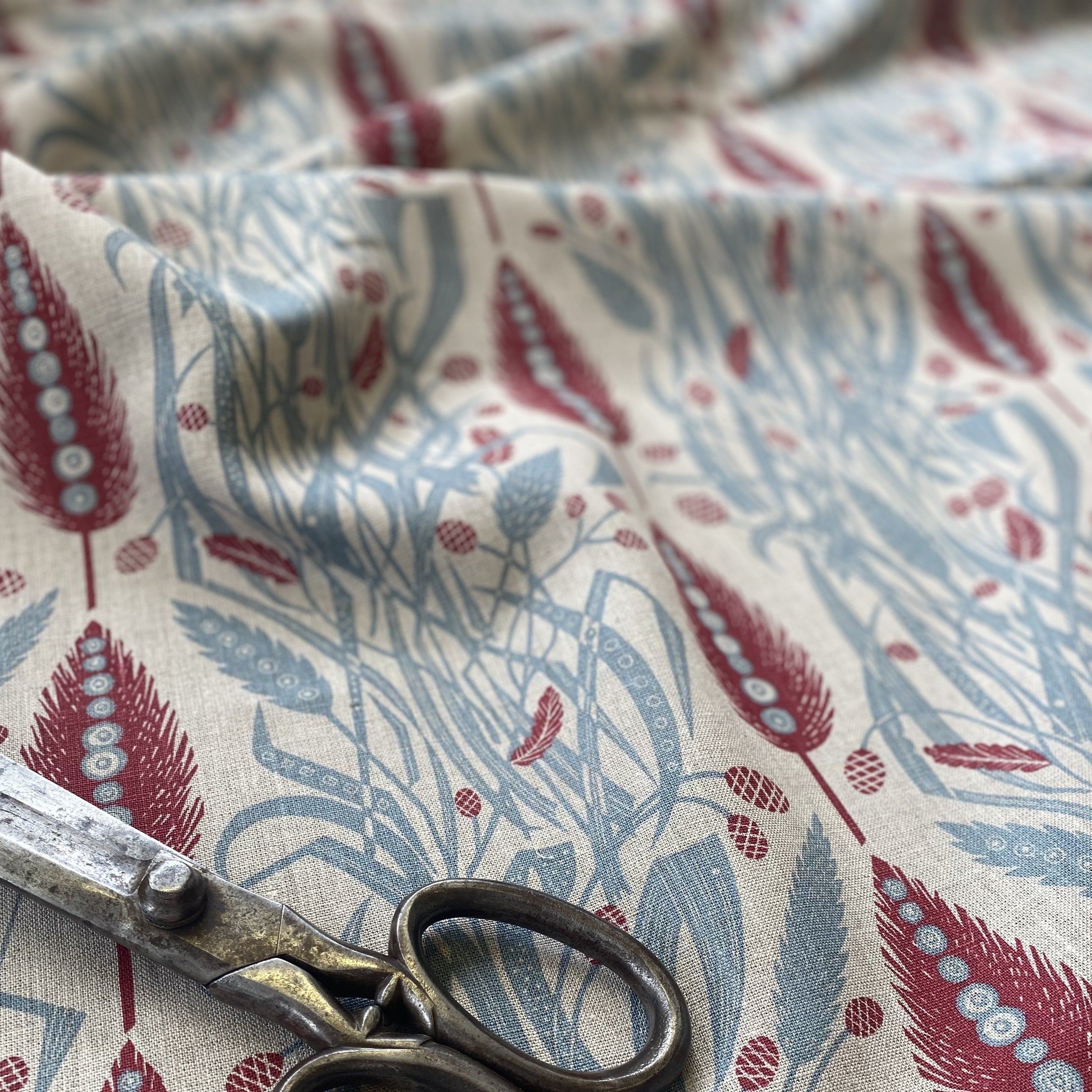 Meadow's Edge fabric - Angie Lewin - St. Jude's Fabrics & Wallpapers