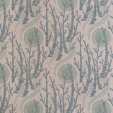 Birch Tree Sun fabric - Angie Lewin (sample room) - St. Jude's Fabrics & Wallpapers