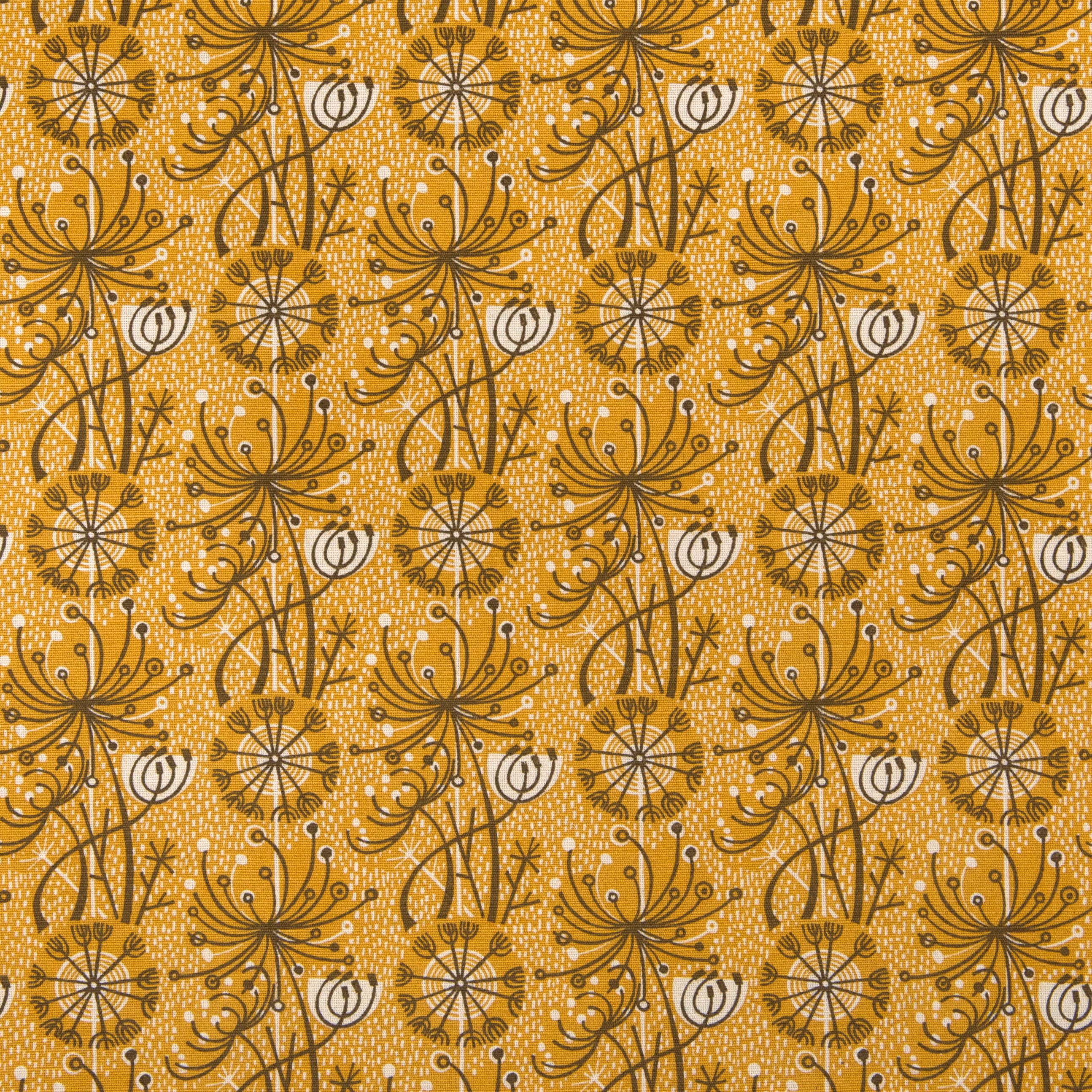 Dandelion One fabric - Angie Lewin (sample room) - St. Jude's Fabrics & Wallpapers