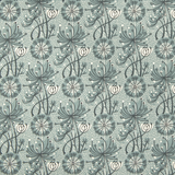 Dandelion One fabric - Angie Lewin (sample room) - St. Jude's Fabrics & Wallpapers