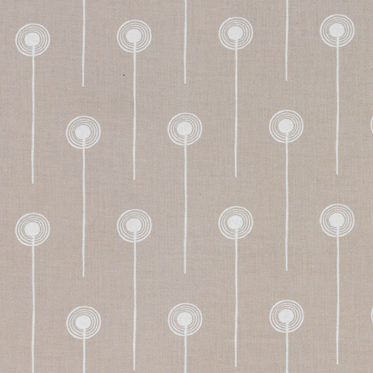 Dandelion Two fabric - Angie Lewin (sample room) - St. Jude's Fabrics & Wallpapers