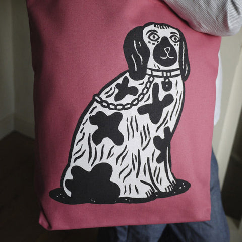 Staffordshire Dog Tote Bag