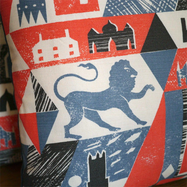Lionheart fabric - Ed Kluz - St. Jude's Fabrics & Wallpapers