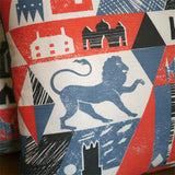 Lionheart fabric - Ed Kluz - St. Jude's Fabrics & Wallpapers