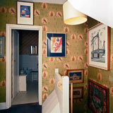 Pigeon and Clock Tower wallpaper - Edward Bawden - St. Jude's Fabrics & Wallpapers