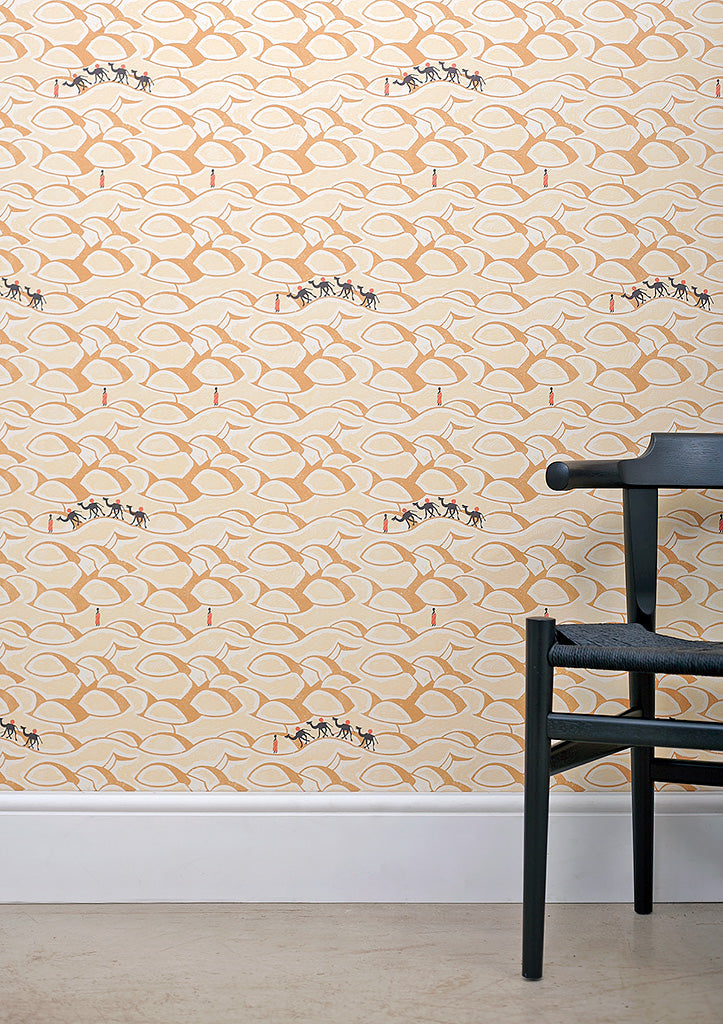Sahara wallpaper - Edward Bawden - St. Jude's Fabrics & Wallpapers