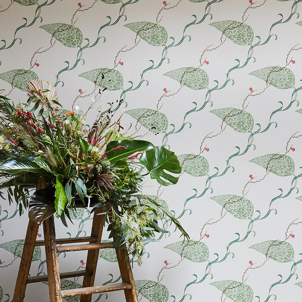 Seaweed wallpaper - Edward Bawden - St. Jude's Fabrics & Wallpapers