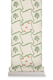 Tree and Cow wallpaper - Edward Bawden - St. Jude's Fabrics & Wallpapers