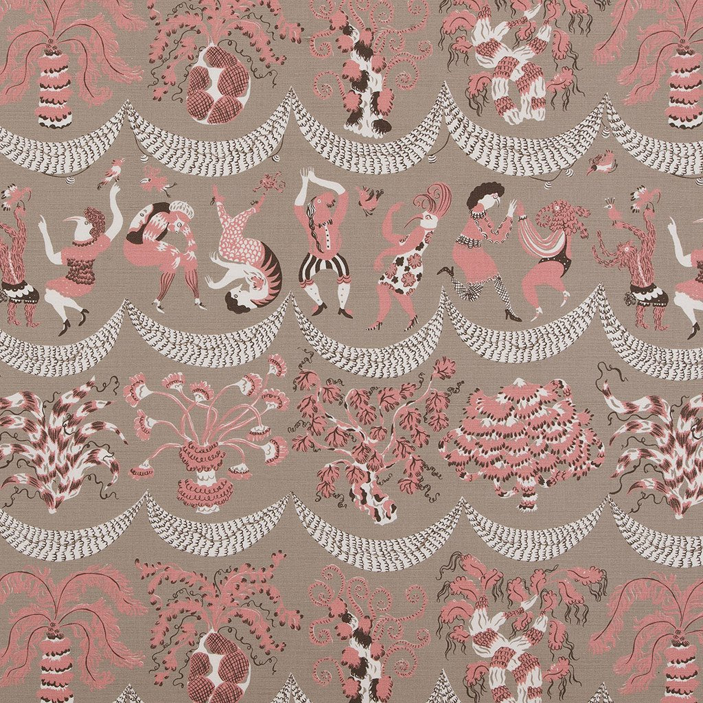 Forest Jig fabric - Ellie Curtis (sample room) - St. Jude's Fabrics & Wallpapers