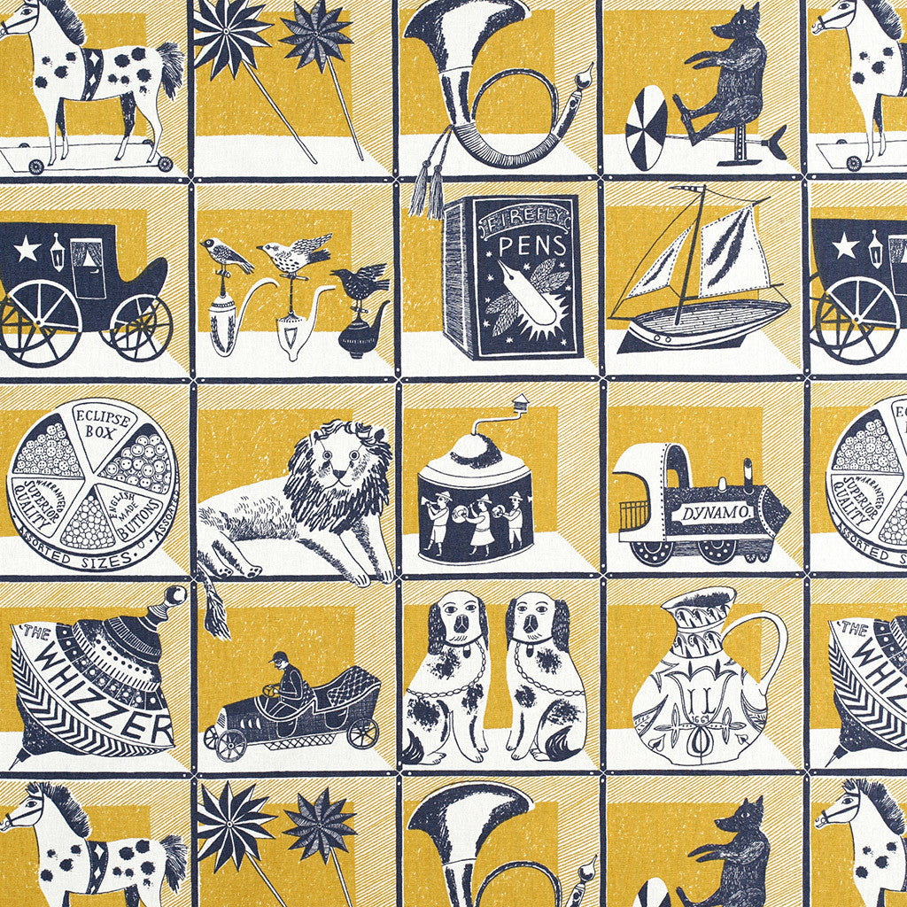 Curiosity Shop fabric - Emily Sutton - St. Jude's Fabrics & Wallpapers