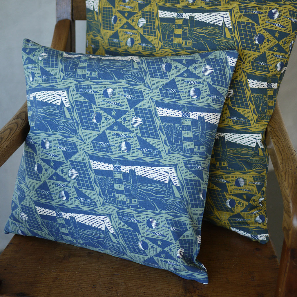 Herring Moon fabric - Jonathan Gibbs - St. Jude's Fabrics & Wallpapers