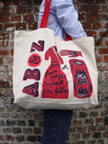 The Darktown Billets-Doux Tote Bag - Jonny Hannah - St. Jude's Fabrics & Wallpapers