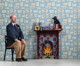 The Darktown Billets-Doux wallpaper - Jonny Hannah - St. Jude's Fabrics & Wallpapers