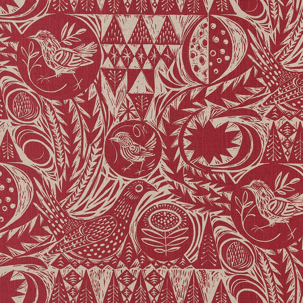 Bird Garden fabric - Mark Hearld - St. Jude's Fabrics & Wallpapers