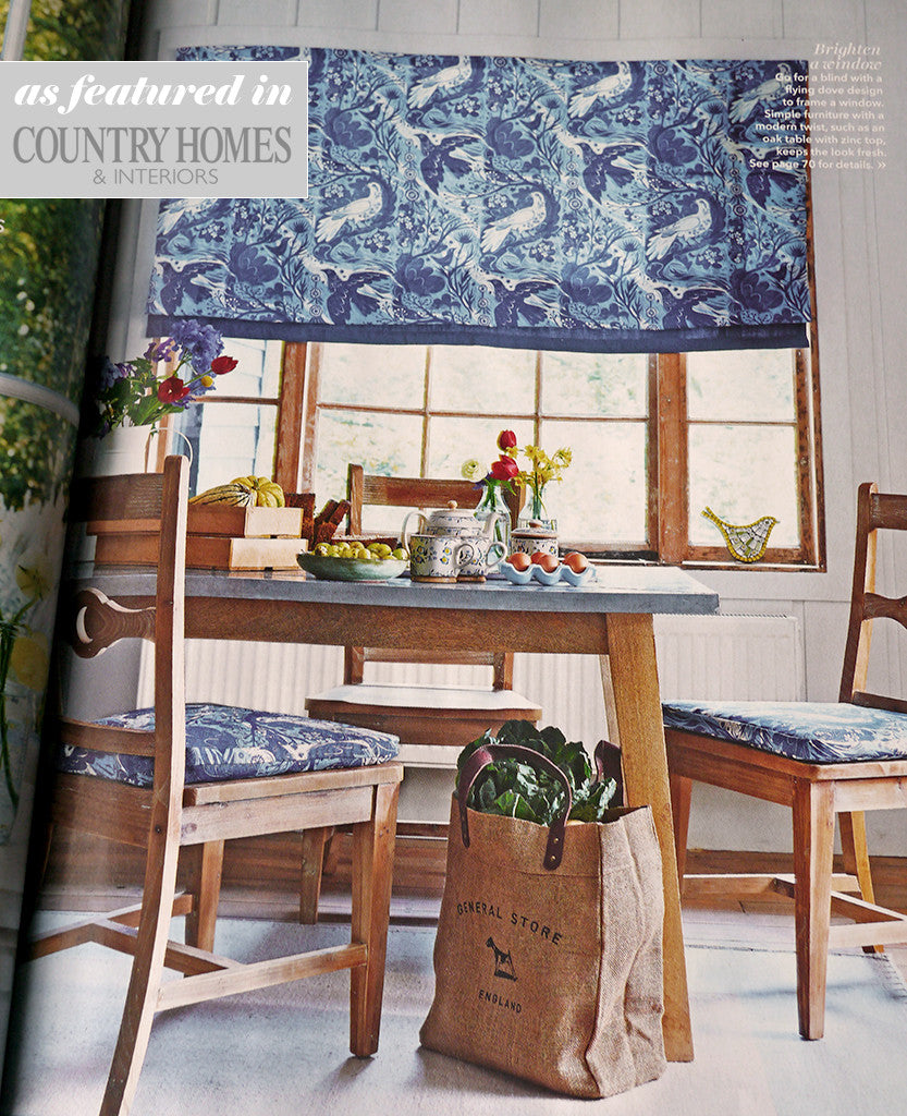 Doveflight fabric - Mark Hearld - St. Jude's Fabrics & Wallpapers