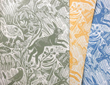 Harvest Hare wallpaper - Mark Hearld - St. Jude's Fabrics & Wallpapers
