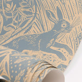 Harvest Hare wallpaper - Mark Hearld - St. Jude's Fabrics & Wallpapers