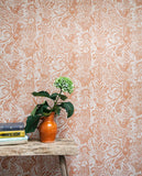 Squirrel and Sunflower wallpaper - Mark Hearld - St. Jude's Fabrics & Wallpapers