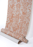 Squirrel and Sunflower wallpaper - Mark Hearld - St. Jude's Fabrics & Wallpapers