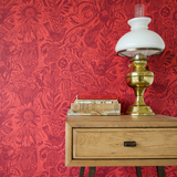 Squirrel and Sunflower wallpaper - Mark Hearld - St. Jude's Fabrics & Wallpapers
