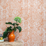 Squirrel and Sunflower wallpaper - Mark Hearld - St. Jude's Fabrics & Wallpapers